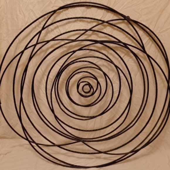spiral wall decor